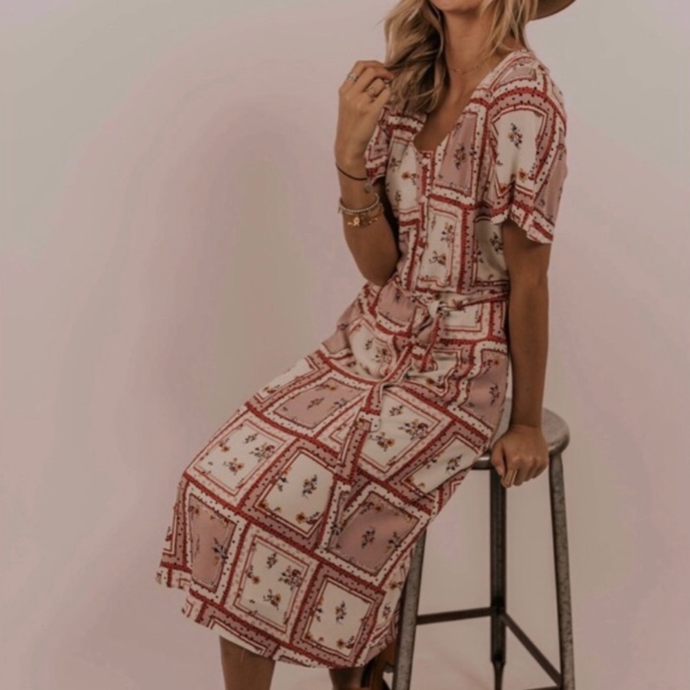 NWT! Roolee Midi Dress